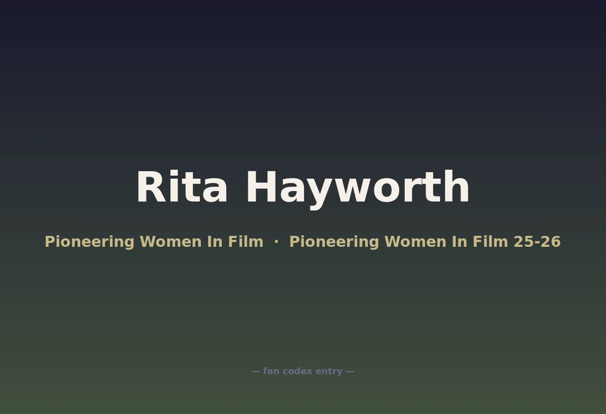 Rita Hayworth